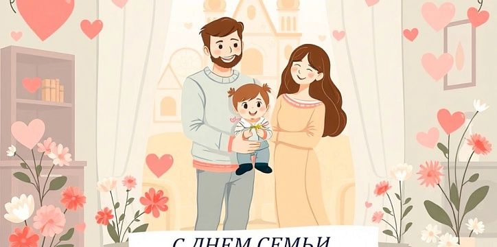  C Днём семьи, любви и верности!